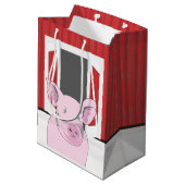 Landvarken met een Barn MGB Medium Cadeauzakje (Achterkant Gekanteld)