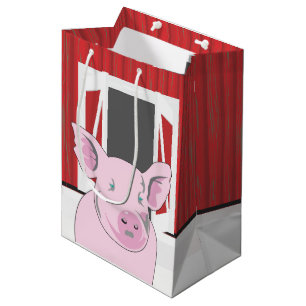 Landvarken met een Barn MGB Medium Cadeauzakje