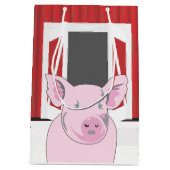 Landvarken met een Barn MGB Medium Cadeauzakje (Achterkant)