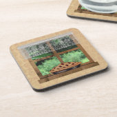 Landvenster Cork Onderzetter (Linkerzijde)