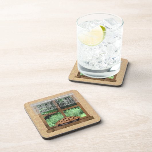 Landvenster Cork Onderzetter (Rechterzijde)