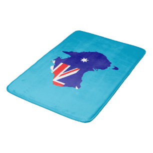 Landvlag Australië Badmat