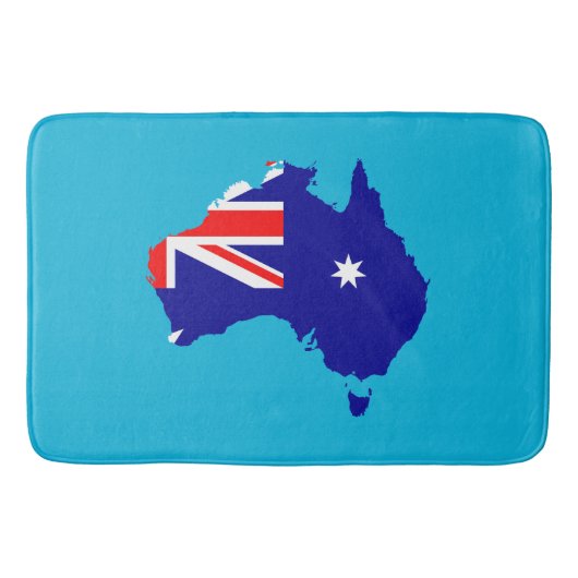 Landvlag Australië Badmat (Voorkant)