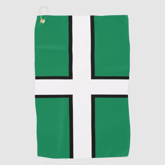 Landvlag Devon Golfhanddoek (Voorkant)
