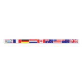 Landvlag Grosgrain Lint (Voorkant)