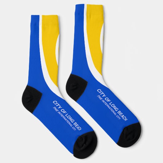 Landvlag Long Beach (Californië) Sokken (Rechts)