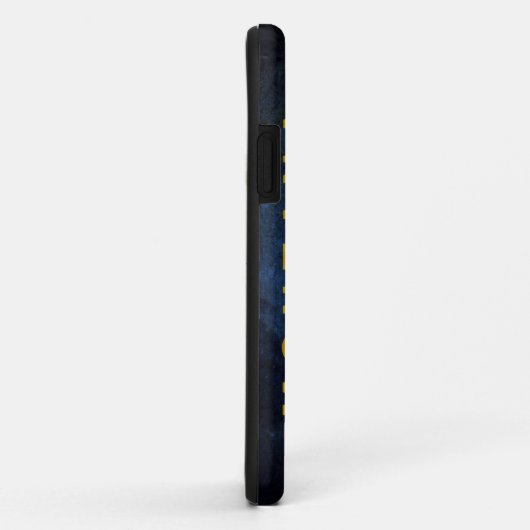 Landvlag Montana Case-Mate iPhone Case (Achterkant/rechts)