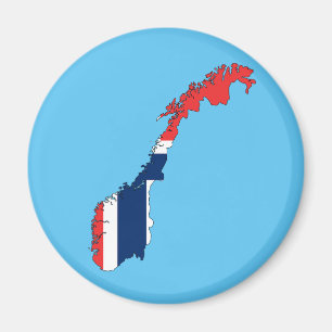 Landvlag Noorwegen Magneet