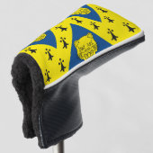 Landvlag Shropshire Golfheadcover (3/4 voorkant)