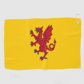 Landvlag Somerset Golfhanddoek (Horizontaal)