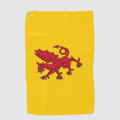 Landvlag Somerset Golfhanddoek (Voorkant)