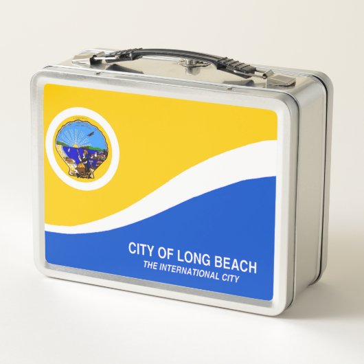 Landvlag van Long Beach (Achterkant)