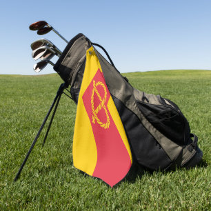 Landvlag van Staffordshire Golfhanddoek