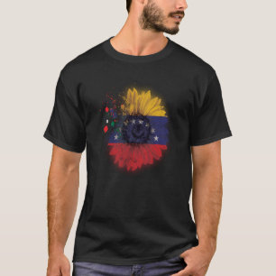 Landvlag Venezuela Venezolaanse vlag - Zonnebloem T-shirt