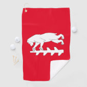 Landvlag Warwickshire Golfhanddoek (Insitu)