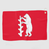 Landvlag Warwickshire Golfhanddoek (Horizontaal)