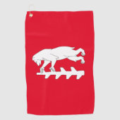 Landvlag Warwickshire Golfhanddoek (Voorkant)