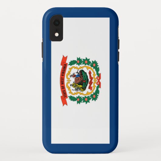 Landvlag West Virginia Case-Mate iPhone Case (Achterkant)