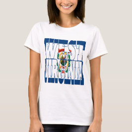 Landvlag West Virginia T-shirt