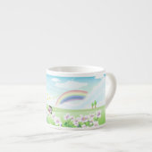 Landvlucht Espresso Kop (Voorkant rechts)