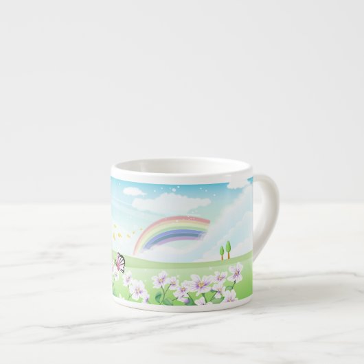 Landvlucht Espresso Kop (Voorkant rechts)