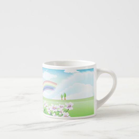 Landvlucht Espresso Kop (Rechts)