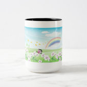 Landvlucht Tweekleurige Koffiemok (Center)