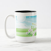 Landvlucht Tweekleurige Koffiemok (Links)