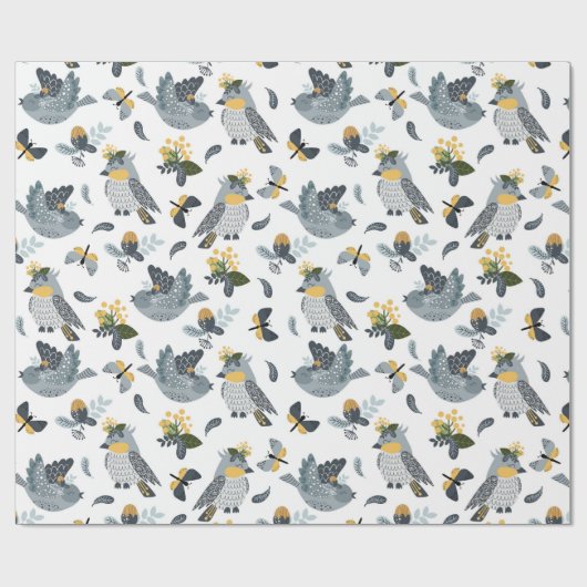 Landvogels Cadeaupapier (Vlak)