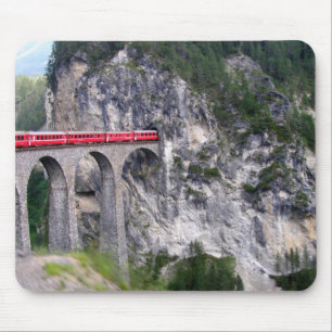 Landwasser Viaduct in Zwitserland Muismat