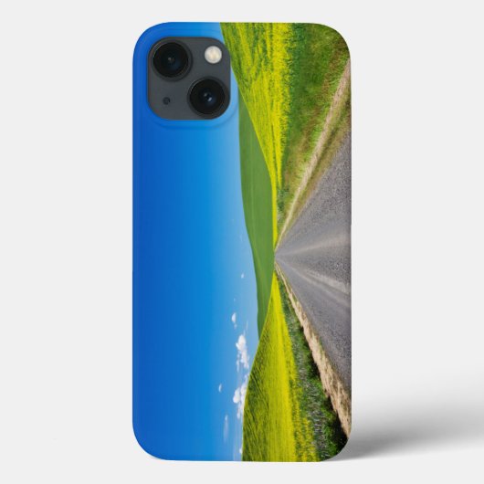 Landweg door lente koolzaadvelden Case-Mate iPhone case (Achterkant)