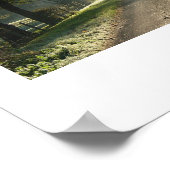 Landweg in Cheshire Poster (Hoek)