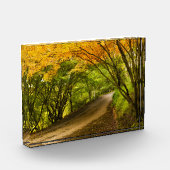 Landweg in de Herfst Fotoblokken (Links)