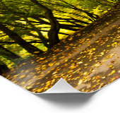 Landweg in de Herfst Perfect Poster (Hoek)