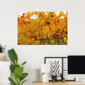 Landwijnbouw Napa Valley Land Poster (Thuiskantoor)