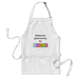 Landyn Periodieke Naam Apron Standaard Schort