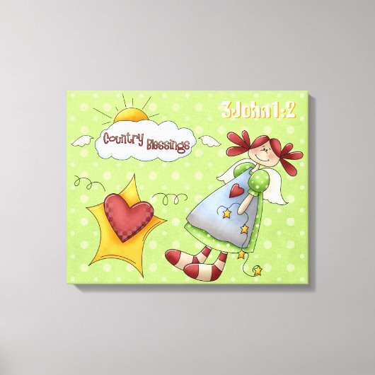 Landzegeldoek Canvas Afdruk (Voorkant)