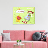 Landzegeldoek Canvas Afdruk (Insitu (Woonkamer))