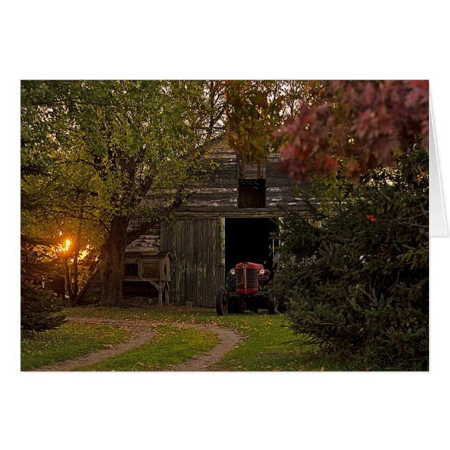 landzonsondergang (Voorkant Horizontaal)