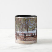 Lane bij de Jardin du Luxembourg, Vincent van Gogh Mok (Midden)