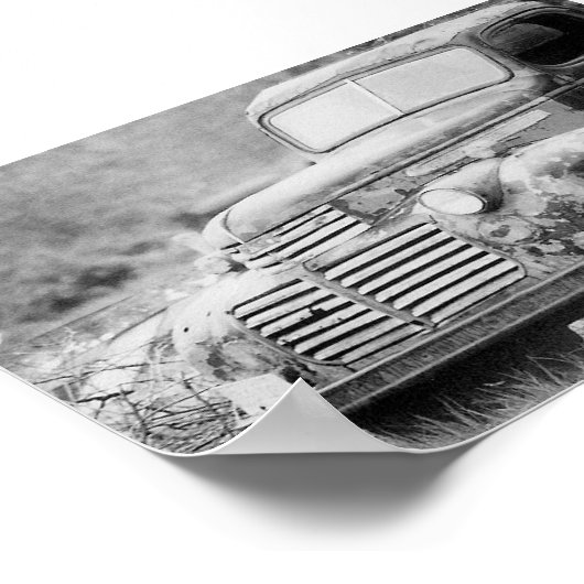 Lane Dairy Truck Poster (Hoek)