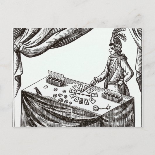 Lane, de Conjurer Briefkaart (Voorkant)