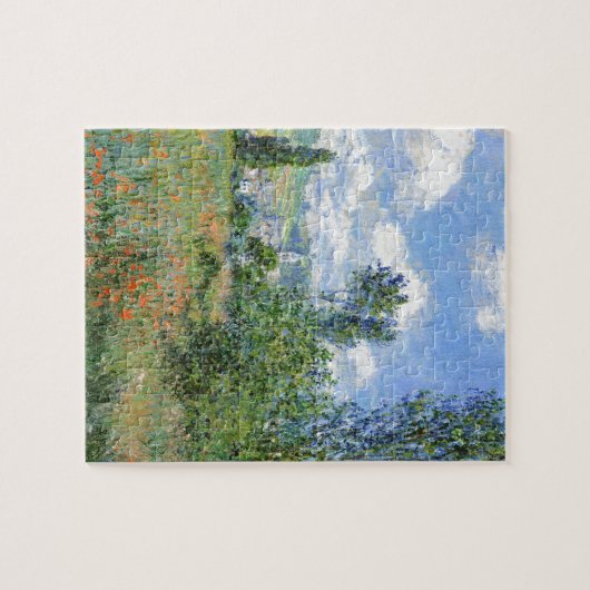 Lane in de Poppy Fields - Claude Monet Legpuzzel (Horizontaal)