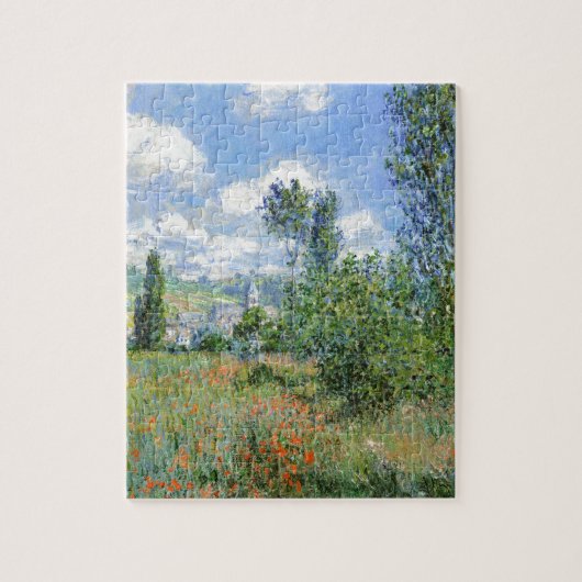 Lane in de Poppy Fields - Claude Monet Legpuzzel (Verticaal)