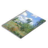 Lane in de Poppy Fields - Claude Monet Notitieboek (Linkerzijde)