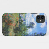 Lane in Poppy Fields Saint-Martin Claude Monet Case-Mate iPhone Case (Achterkant (horizontaal))