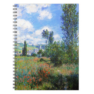 Lane in Poppy Fields Saint-Martin Claude Monet Notitieboek