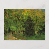 Lane in Public Garden, Arles van Vincent van Gogh Briefkaart (Voorkant)