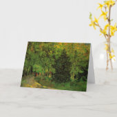 Lane in Public Garden, Arles van Vincent van Gogh Kaart (Gele Bloem)