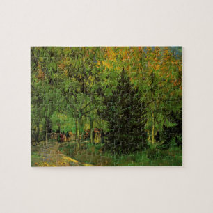 Lane in Public Garden, Arles van Vincent van Gogh Legpuzzel